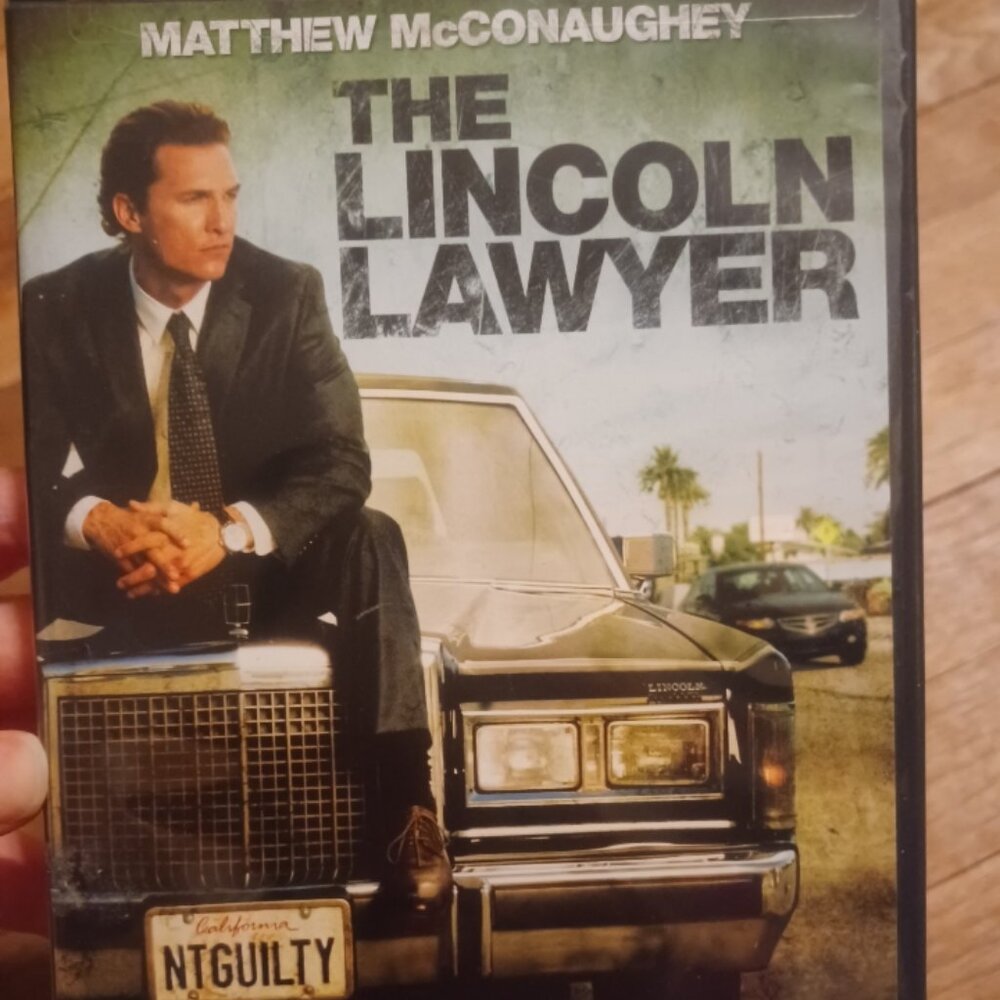 Matthew McConaughey movie "The Lincoln Lawyer" DVD